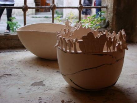 Inzumka Ausstellung von be made Ceramic Works