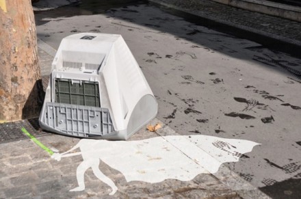 Streetart White vador