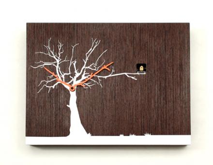 Albero Bianco Kuckucksuhr über Momento Italia