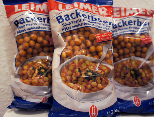Backerbsen Backerbsen