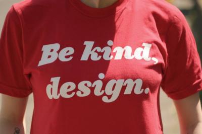 Be kind, design Shirt von design is mine