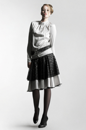Ausgefallene Mode: Rock und Bluse von MilaMiyahara