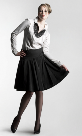 Ausgefallene Mode: Rock und Bluse von MilaMiyahara
