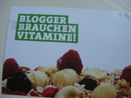 Vitamine für Blogger?