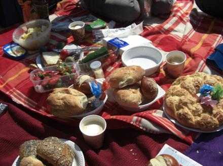 Osterfrühstück an der Strandperle