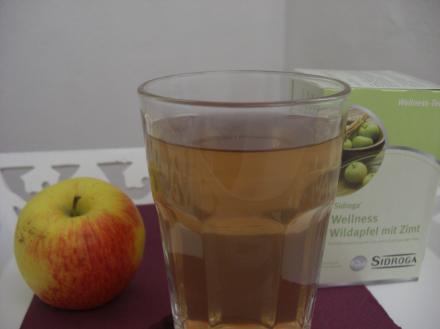 Wellness mit Apfel und Zimt