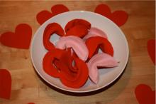 Einen rosarot-zuckersüßen Valentinstag