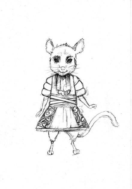 Kostüm aus Alice im Wunderland von Tim Burton