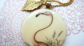 Kette der Woche: Flamingo Nostalgie