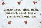 Schreib mal wieder – eine bestickte Postkarte