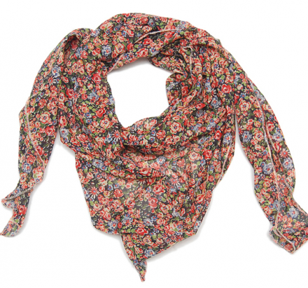 Halstuch mit Blumen Halstuch mit Blumen
