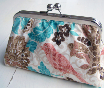 Handtasche / Clutch über DaWanda