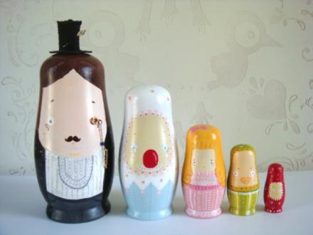 Matryoshka Puppen über lisahuang 921 auf etsy