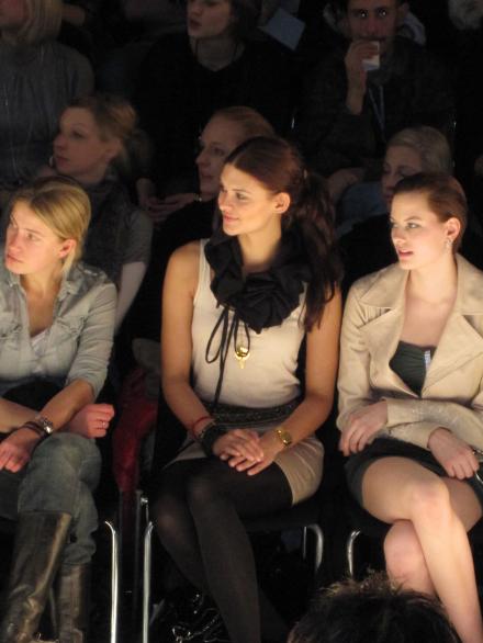 Frontrow Marcel Ostertag bei der Berlin Fashion Week 