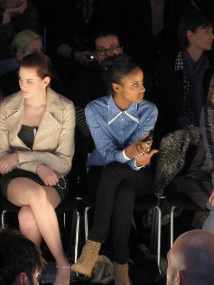 Frontrow Marcel Ostertag bei der Berlin Fashion Week 