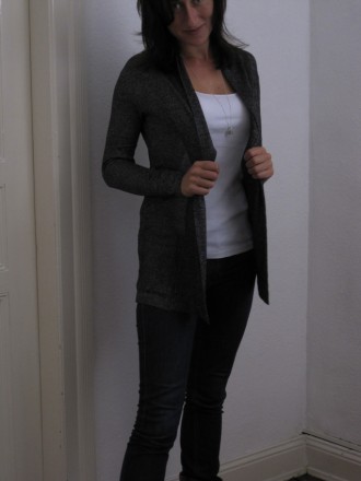 Silberne Jacke von Mango