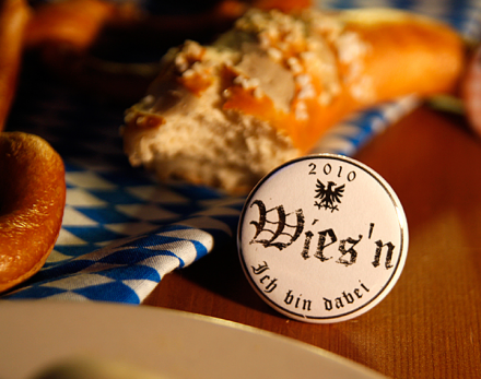 Oktoberfest Accessoire Button Ich bin dabei Oktoberfest Accessoire Button Ich bin dabei