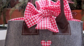 Oktoberfest-Accessoire: Handtaschen aus Filz und Leder