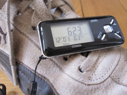 Produkttest toc toc Schrittzähler von Citizen