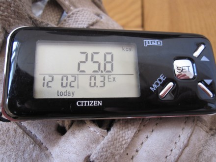 Produkttest toc toc Schrittzähler von Citizen