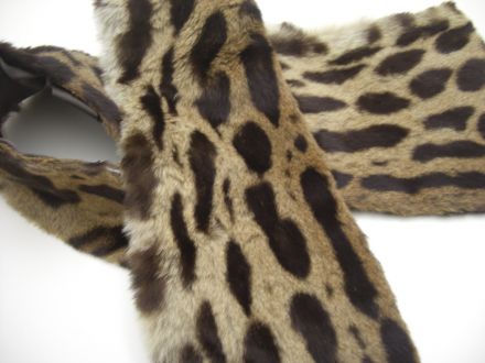 Vintage Leopardenschal