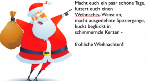 Weihnachts-Auszeit – ich bin dann mal raus