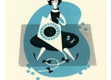 Taubenblaue Prints